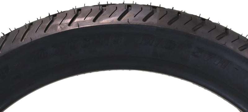 KENDA إطار دراجة نارية أمامي كروز K673 100/90-19 (57H) - بيس بلاي، بدون أنبوب، معتمد من DOT، إطار كروزر عالي الأميال مع قبضة ممتازة وثبات، (100-90 19 57H) يشمل سلسلة مفاتيح - Image 4